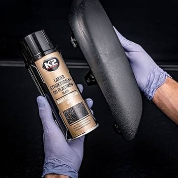 Black bumper spray 400ml ספרי שחור לצביעת פגושים