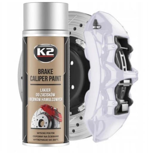 BRAKE CALIPER 400ml silver ספריי קליפר כסף