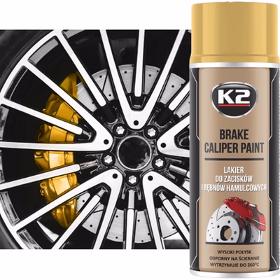 BRAKE CALIPER 400ml YELLOW ספריי קליפר צהוב