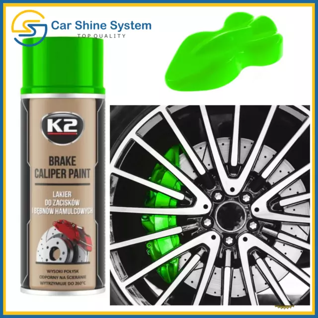 BRAKE CALIPER PAINT GREEN 400 ML ספריי קליפר ירוק