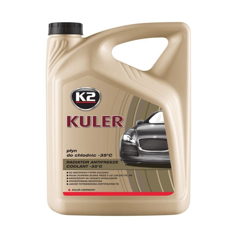 KULLER 1L G12+ נוזל קרור אדום