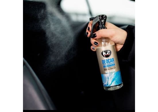 ריח מטהר אוויר ברכב DEOCAR 250ML BLUE OCEAN