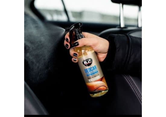 ריח מטהר אוויר ברכב DEOCAR 250ML REAL LEATHER