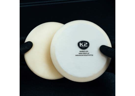 DURAFLEX white 150MM ספוג פוליש לבן שחיקה נמוכה