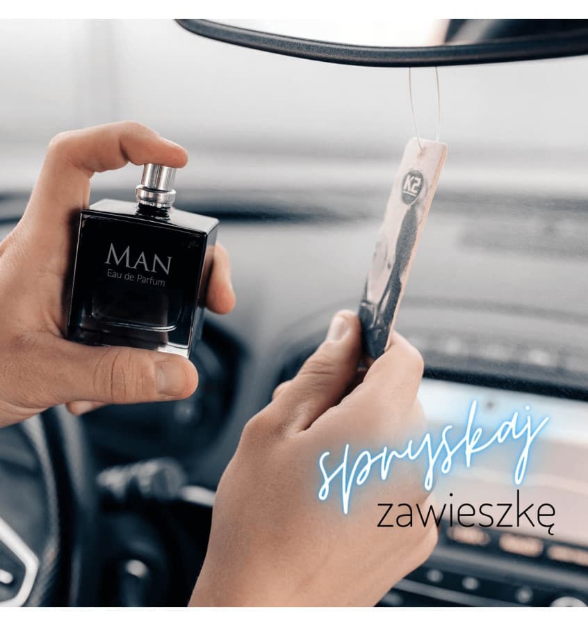 MAN PARFUM 50ml בושם לרכב פארפיום מלא ריח גברי