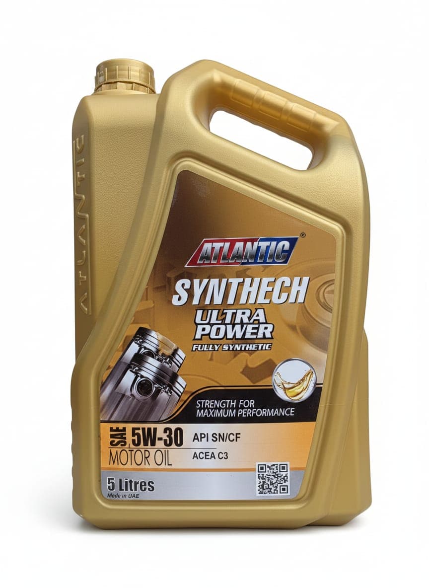 5L 5W30 שמן מנוע 4X5L ATLANTIC ULTRA VW507 C3